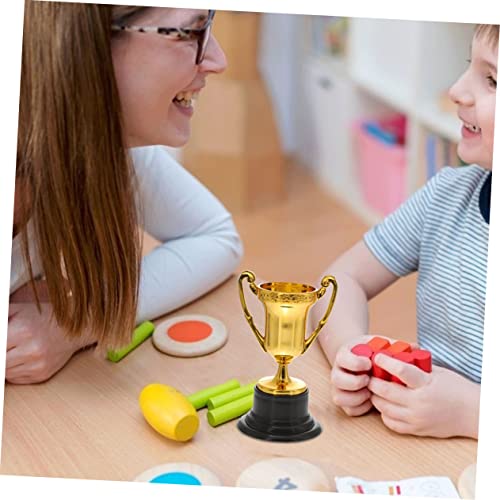BESPORTBLE 32 Pçs Mini Troféus Infantis Modelos De Metal Metais Para Prêmios Troféus De Brinquedo Co