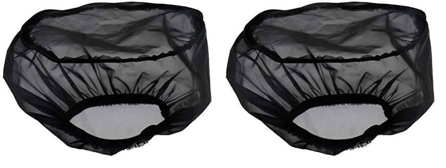 Image of Motorcycle Waterproof Air Filter Rain Sock Dustproof Protective Cover for Harley Dyna Sportster Touring Softail Air Filter Cleaner Kits (Pack of 2)