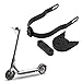 01 02 015 Joint de Garde-Boue de Scooter rehaussé, Joint de Garde-Boue léger et Durable de 10 Pouces rehaussant Le Joint Universel pour Les Scooters électriques M365 Pro(Le Noir)