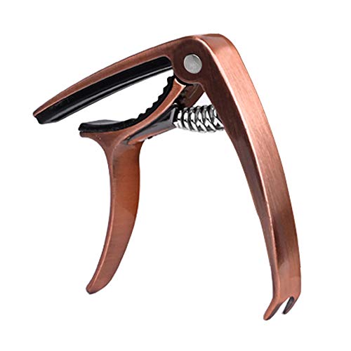 Yakamoz Alliage Capo de Guitare Capodastre de Capo Universel Pour Folk Guitare, Guitare Electrique et Acoustique