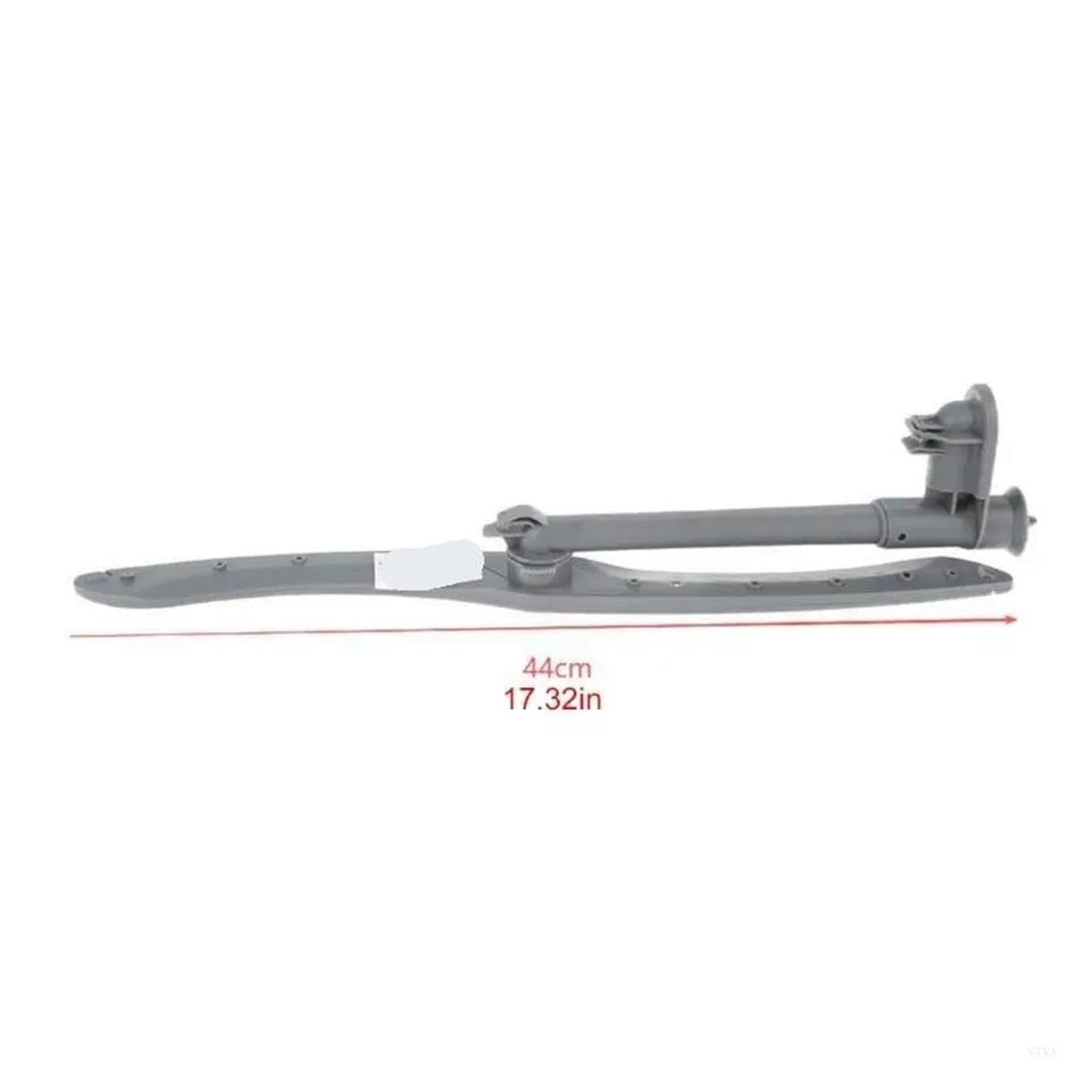 Reemplazo del brazo de lavado medio del lavavajillas, pieza de plástico gris for J10 H5 D5 D5-T D7 D3