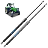 Koaudb 2Pcs Gasfeder Heckklappendämpfer für DEUTZ D DX AgroPrima AgroXtra-Tür-Front-Heck-Scheibe Gasdruckfeder Dämpfer Gasdruckdämpfer Replace #04357777, 04357776 04344257, 04336970 04388075 04357779
