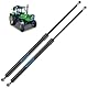 Koaudb 2Pcs Gasfeder Heckklappendämpfer für DEUTZ D DX AgroPrima AgroXtra-Tür-Front-Heck-Scheibe Gasdruckfeder Dämpfer Gasdruckdämpfer Replace #04357777, 04357776 04344257, 04336970 04388075 04357779