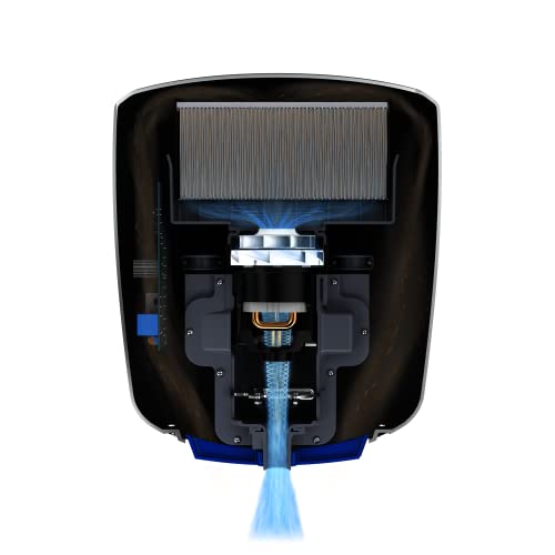 World Dryer Q-972A2 HEPA-Filtered VERDEdri, Polish S/S, Surface-Mounted ADA Compliant, Energy-Efficient High-Speed Dryer, Universal Volt