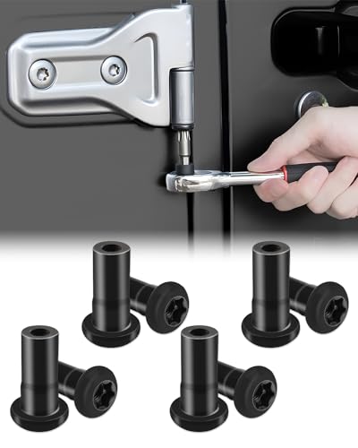 How Many Miles Will A Jeep Wrangler Go With The Pentastar Engine Or 4.0L Inline 6 Cylinder Engine? 7 Door Hinge Nuts Fit for Jeep Wrangler JL JLU Rubicon Gladiator JT 2/4-Door 2018 2019 2020 2021 2022...