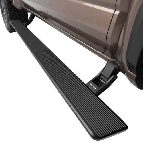 Image of WOLFBOX Power Running Boards for 2024-2026 Toyota Tacoma Double Cab | Incl Hybrid, 660lb Load, Rust-Proof, Non-Slip, No-Drill Install, LED Lights & 5-Yr Warranty