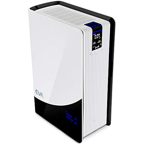 EVA Alto infinity Air Purifier, 2 Year Filter Supply Included, True HEPA, Active Carbon, UV and Ion - 118m² Entire Home Coverage Cover