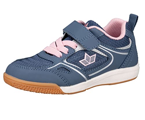 Lico Mädchen Racine Vs Hallenturnschuh, Grau Rosa, 38 EU