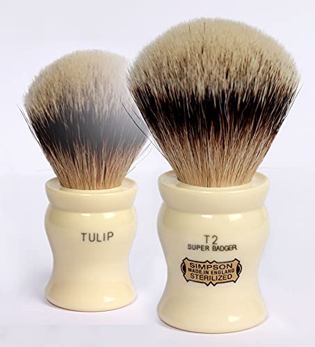 Pennello da Barba in Tessuto Simpsons Tulip X2 Super Badger Unico Standard