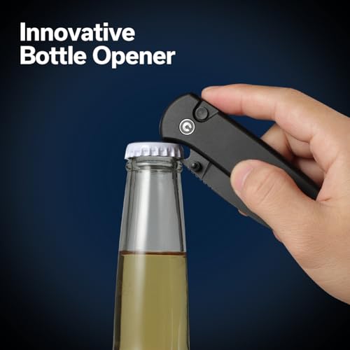 Image of CIVIVI Pocket Folding Knife- Button Lock Knife with Thumb Stud Opener for EDC, 2.98 inch 14C28N Blade Aluminum Handle, Qubit Utility Knife for Men Women Gift C22030E-1