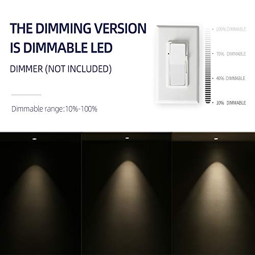 Image of Aisilan LED COB Adjustable Dimmable Ceiling Spotlight Accent Lamp Surface Mounted Downlight 9W 3000K Black Aluminum Spotlight for Hallway Corridor Gallery Kitchen Living Room