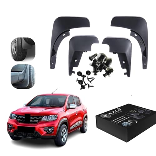 Image of KyloXtreme All-Terrain Mud Flap Set - Durable Splash Guards for Cars and Trucks, Offering Maximum Protection from Mud, Gravel, and Water for Cleaner and Safer Rides Suitable for (KWID)