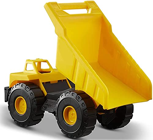 Image of Friction Powered Dumper Truck Toy for Kids Boys Girls Unbreakable Engineering Excavator Construction Truck Pull Back Vehicle (Multicolor)