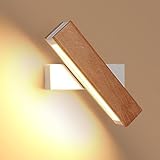 Photo Gallery delipop applique da parete interno, 360° girevole lampada da parete in legno, 3000k bianco caldo lampada da muro led per camera da letto soggiorno corridoio Photo Gallery delipop applique da parete interno, 360° girevole lampada da parete in legno, 3000k bianco caldo lampada da muro led per camera da letto soggiorno corridoio
