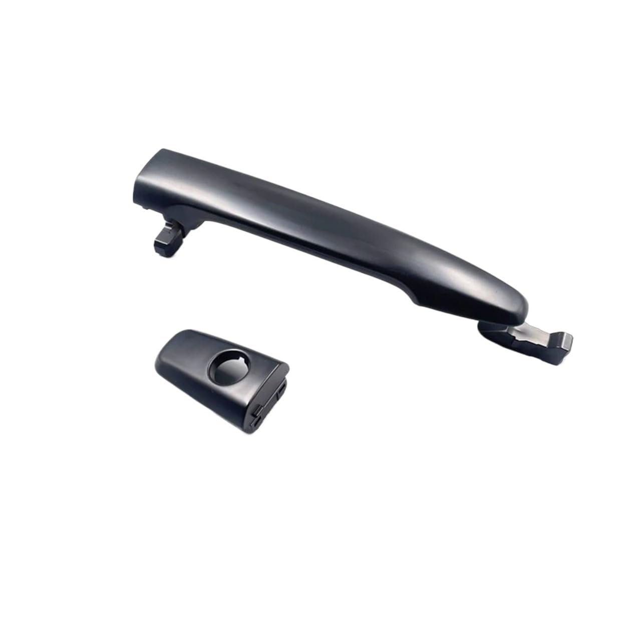 HLJNLVBN Door Handle for Mitsubishi for Lancer 2008 2009 2010 2011 2012 2013 2014 2015 2016 2017 Sedan Door Black Handle(Front Left)