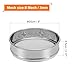 PATIKIL 8 Mesh Lab Sieve, 8