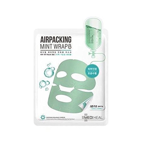 MEDIHEAL Airpacking Mint Wrap Face Mask Sheet 18ml x 10ea