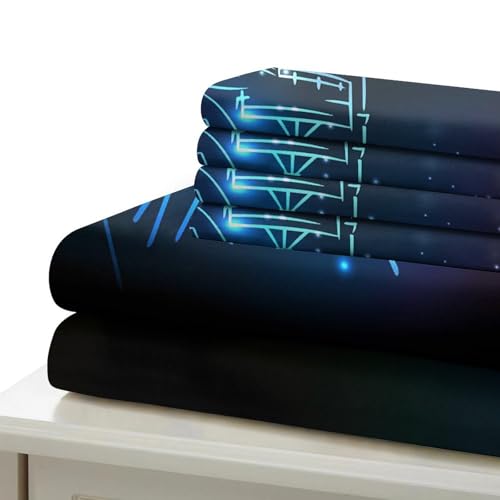 Parure de lit microfibre dragon housse de couette double 200x200cm pour garçons - 7