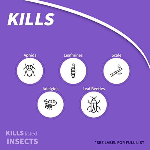 Bonide Annual Tree & Shrub Insect Control With Systemaxx, 128 Oz Concentrate, Year Long Protection And Insect Killer #TOP2