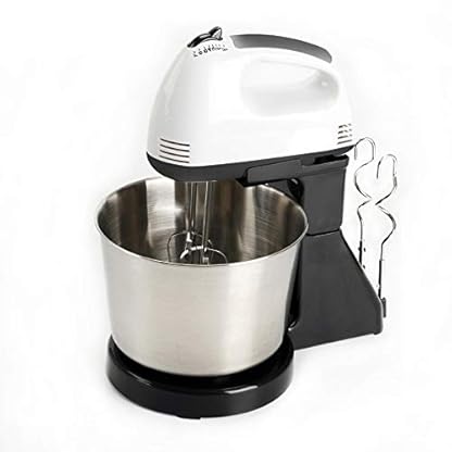 LWJDM 100W Handmixer Elektro, Elektrischer 7 Gang Teigcrememixer Automatische Multifunktionaler Küchenmaschine…