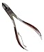 ToolUSA Stainless Steel Heavy Duty Nail Cutters | Rosewood Handles | 5