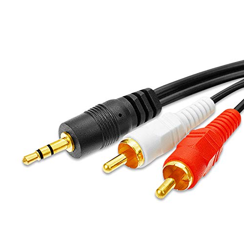 Newstar RCA to 3.5mm Audio Cable, 1.5m/Black