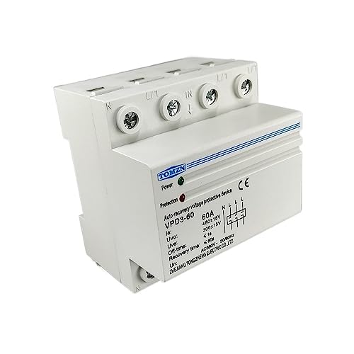 Relais de protection triphasé haute précision 60A 380V rail DIN quatre fils - 2