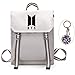 Produktbild YEeyuTrwd BTS Rucksack KPOP BTS Bangtan Boys Schulranzenrucksack Laptop/Hochschule/Büchertasche BTS Album Fans Tasche mit einem Weinles Schlüsselanhänger(Beige 1)