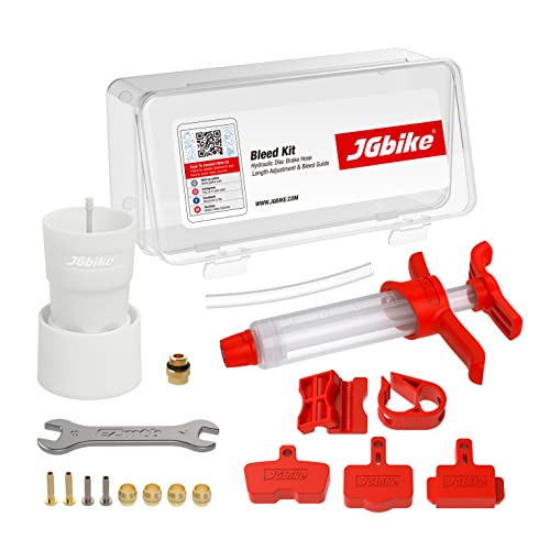 Jgbike Standard Bleed Kit ONLY for Shimano Hydraulic MTB ROAD DISC Brakes WITHOUT Oil Fluid