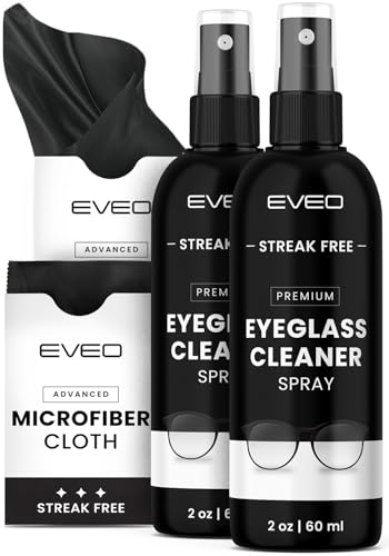 EVEO Eyeglass Cleaner Spray - Glasses Cleaner No...