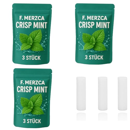 F.MERZCA® 9er Set Geschmacksfilter Minze – aromatisierte Filter mit erfrischendem Geschmack – Zigarettenersatz zum Aufhören – Rauchfrei-Hilfsmittel, schadstofffrei und natürlich mit Minz-Geschmack F.MERZCA® 9er Set Geschmacksfilter Minze – aromatisierte Filter mit erfrischendem Geschmack – Zigarettenersatz zum Aufhören – Rauchfrei-Hilfsmittel, schadstofffrei und natürlich mit Minz-Geschmack