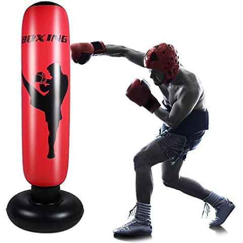 Rehomy Inflatable Punching Bag, 67inch Free Standing Boxing Target Bag Fitness Punch Tower Speed Bag for Exercise& Stress Relief Cover