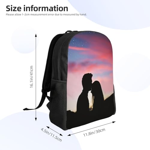 Custom Backpack Personalized Laptop Backpack Design Photo Name Text Image Casual Large Capacity for Men Women (Style 2)4
