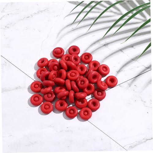 20 piezas tapas de sellado para masilla roja miniatura 6