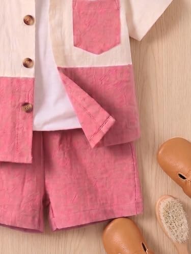 Image of URBAN OX Stylish Boys Co ords Dress Set | Printed Shirts and Shorts for Kids Clothes