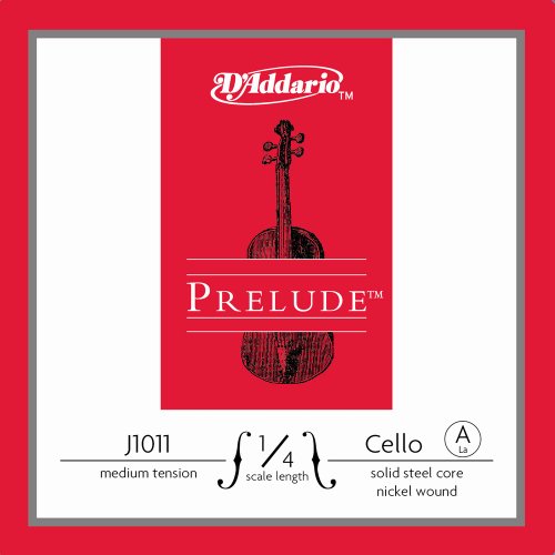D'Addario ダダリオ チェロ用 バラ弦 Prelude A-String J1011 1/4M Medium Tension
