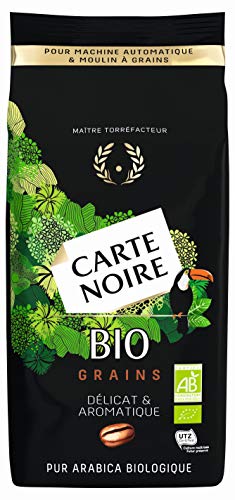  Carte Noire Bio, Café en Grains Torréfiés, Pur...