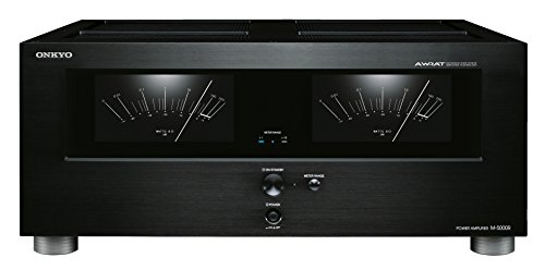 Onkyo M-5000R-B - Amplificador estéreo (150 W canal, conexión BTL) color negro