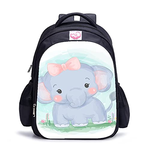Cartable unisexe animaux de bande dessinée pour enfants de 41 cm