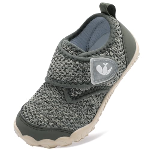 FEETCITY Kids Barefoot Shoes Boys Girls Kids Sneakers Walking Shoes Zero Drop Minimalist Sneakers School Shoe Outdoor