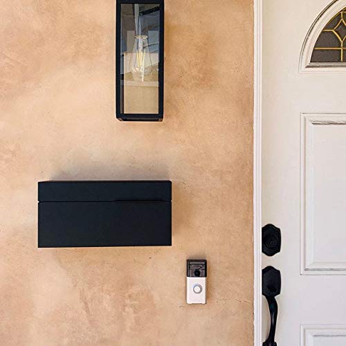 Vsons Modern Design Mailbox, Black Powder Coated, Wall-Mount Mailbox Vsons Design Louis B… #TOP4
