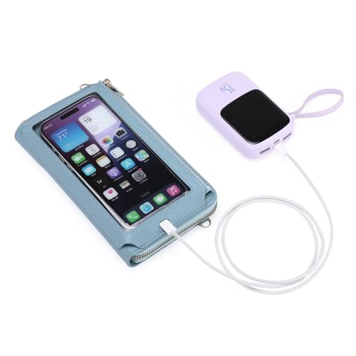 Image of GOIACII Phone Purse Crossbody Bags for Women Small Travel Wallet Touch Screen RFID Blocking