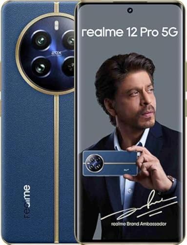 Image of realme 12 Pro 5G (Submarine Blue, 8GB RAM 256 GB Storage)