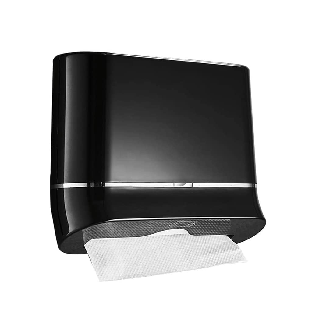 Dispenser di asciugamani Dispenser di asciugamani di carta fissato al muro Dispenser di asciugamani impermeabili senza perforazione per il bagno della scuola dell'hotel dell'hotel di casa pratico