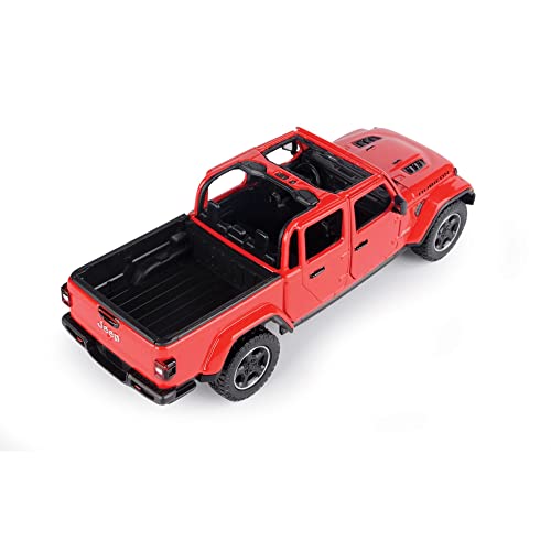Motormax Toy 2021 Gladiator Rubicon Pickup Rojo 1:24 miniatura 3
