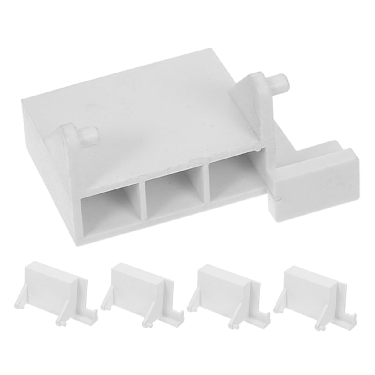 Gancho para puerta de microondas LABRIMP de plástico con pestillo de repuesto duradero (5 uds)