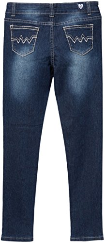 Image of ToBeInStyle Girl's Denim Easy Styling Classic Timeless Everyday Jeans Zip-Up Closure