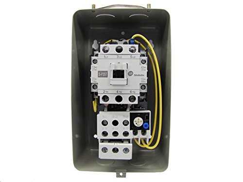 5 Hp Single Phase Magnetic Starter Motor Control, 34 Amp, 208/230V #TOP1