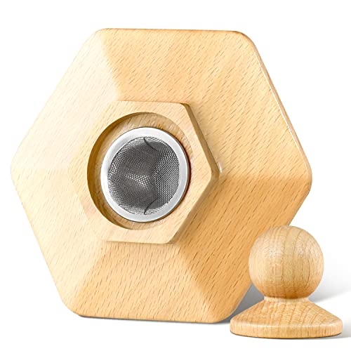 Cocktail-Räucherset, Cocktail Smoker Kit mit 6 Holzchips für Whisky-Liebhaber, Old Fashioned Whiskey Drink Smoker Kit für Bourbon, Cocktails, Whisky, Käse, Desserts und Fleisch Cover