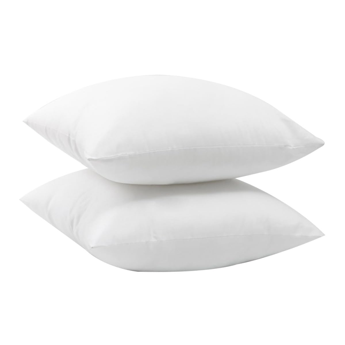 Abaodam Inserti per Cuscini Imbottitura in Cotone Pp 2 Pezzi Design Semplice Tessuto Non Tessuto Bianco per Casa e Ufficio Pratici e Delicati sulla Pelle